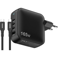 Koop Sitecom 165W GaN Power Delivery Wandoplader + Sitecom USB-C naar USB-C Kabel 2m - 6151124612663